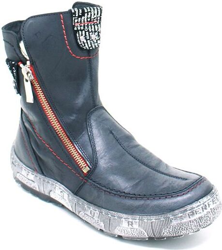 Krisbut Chaussures Bottine Winterboot 6510-1-8 Gris Rouge Nouveau