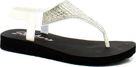 sandale skechers femme noir