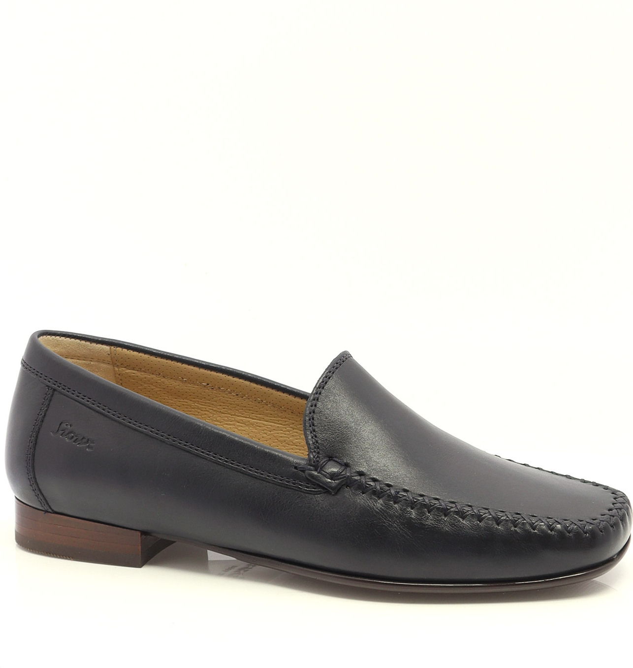 SLIP ON PLAIN MOCC. LEA SOLE-82102