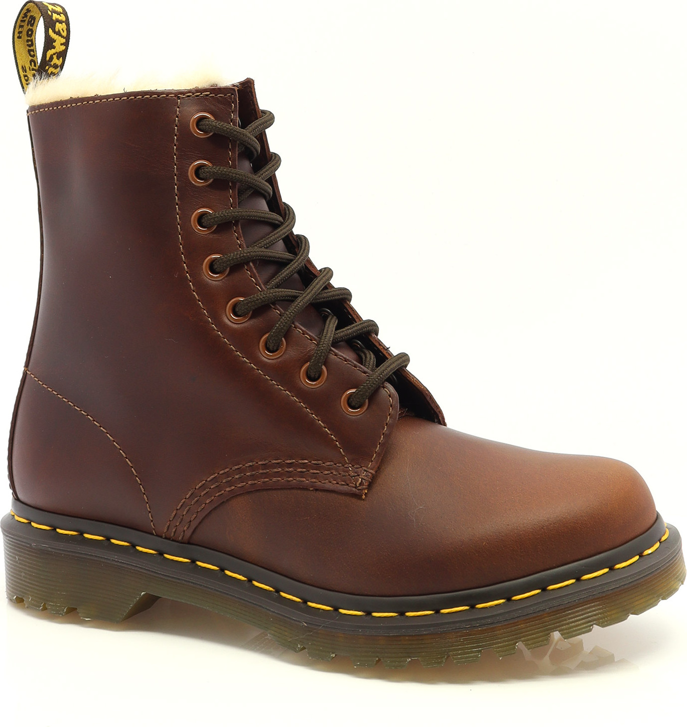 1460 PASCAL DR. MARTENS BOTTE 8 PO LACEE AVEC 8 u0026OElig ILLETS