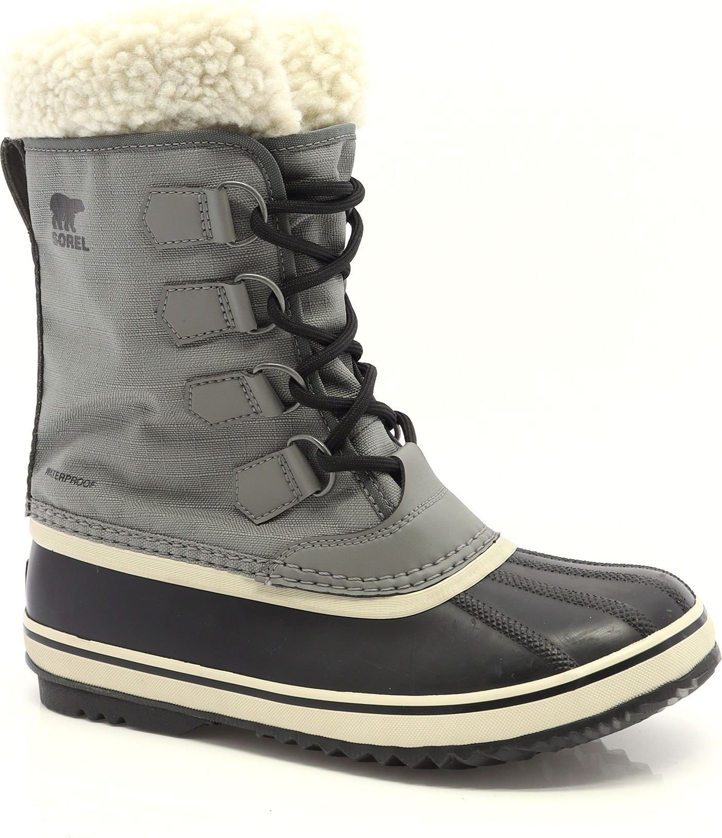 Black sorel winter boots best sale