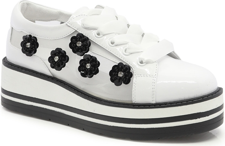 SOULIER LACÉ AJOURÉ-85736