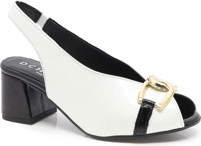 SOULIER OUVERT SUR TALON BLOC-86687