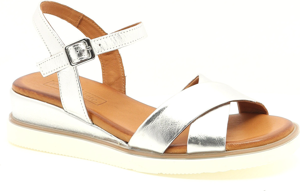 SANDALE SUR TALON COMPENSÉ DE 3 CM-86814