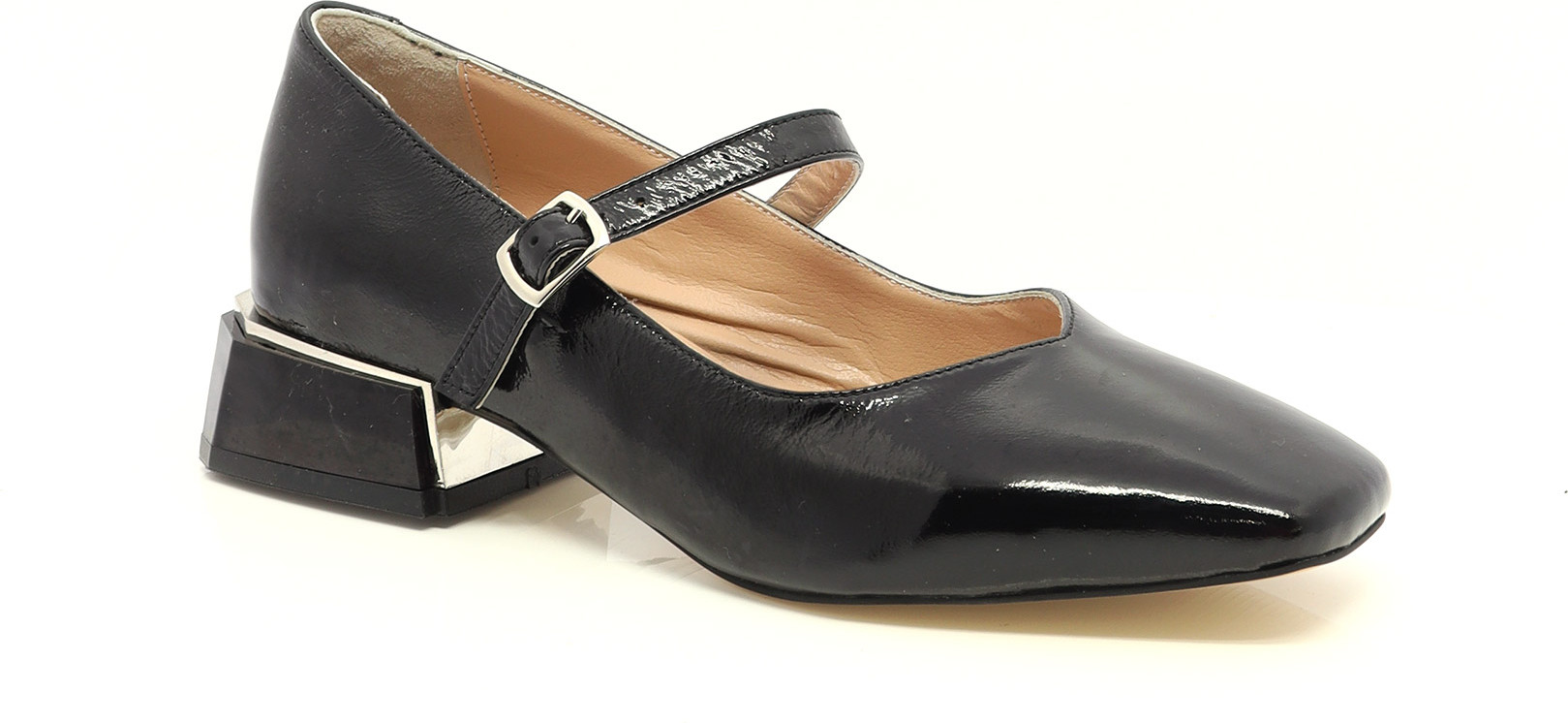 SOULIER AVEC COURROIE SUR TALON BLOC-86885