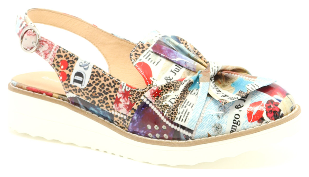 SOULIER AVEC COURROIE AU TALON-90527