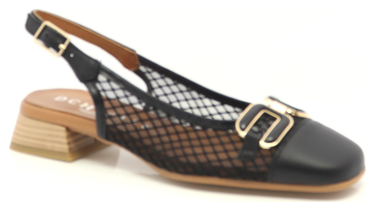 SOULIER AVEC COURROIE AU TALON-91416