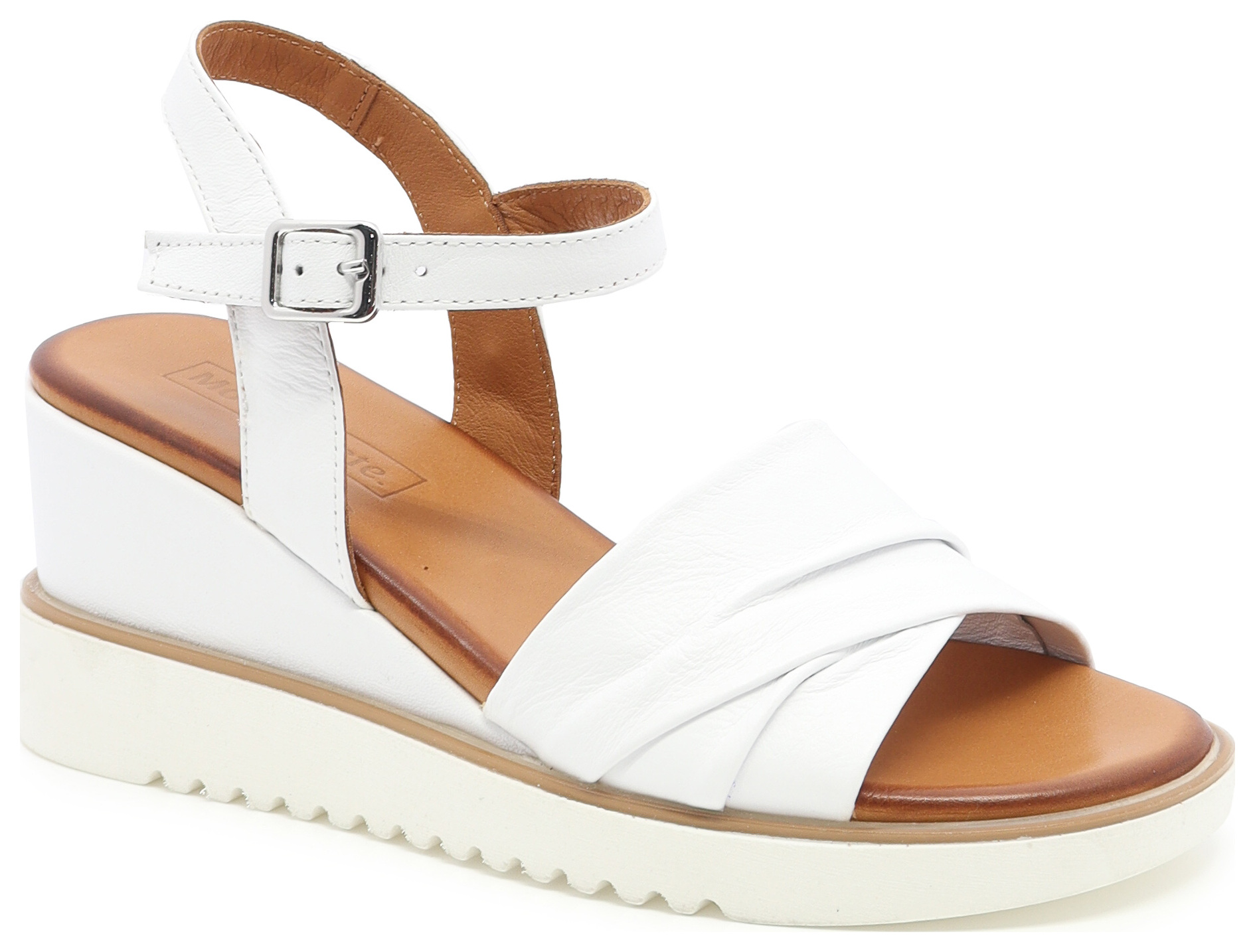 SANDALE SUR TALON COMPENSÉ DE 5 CM-91556