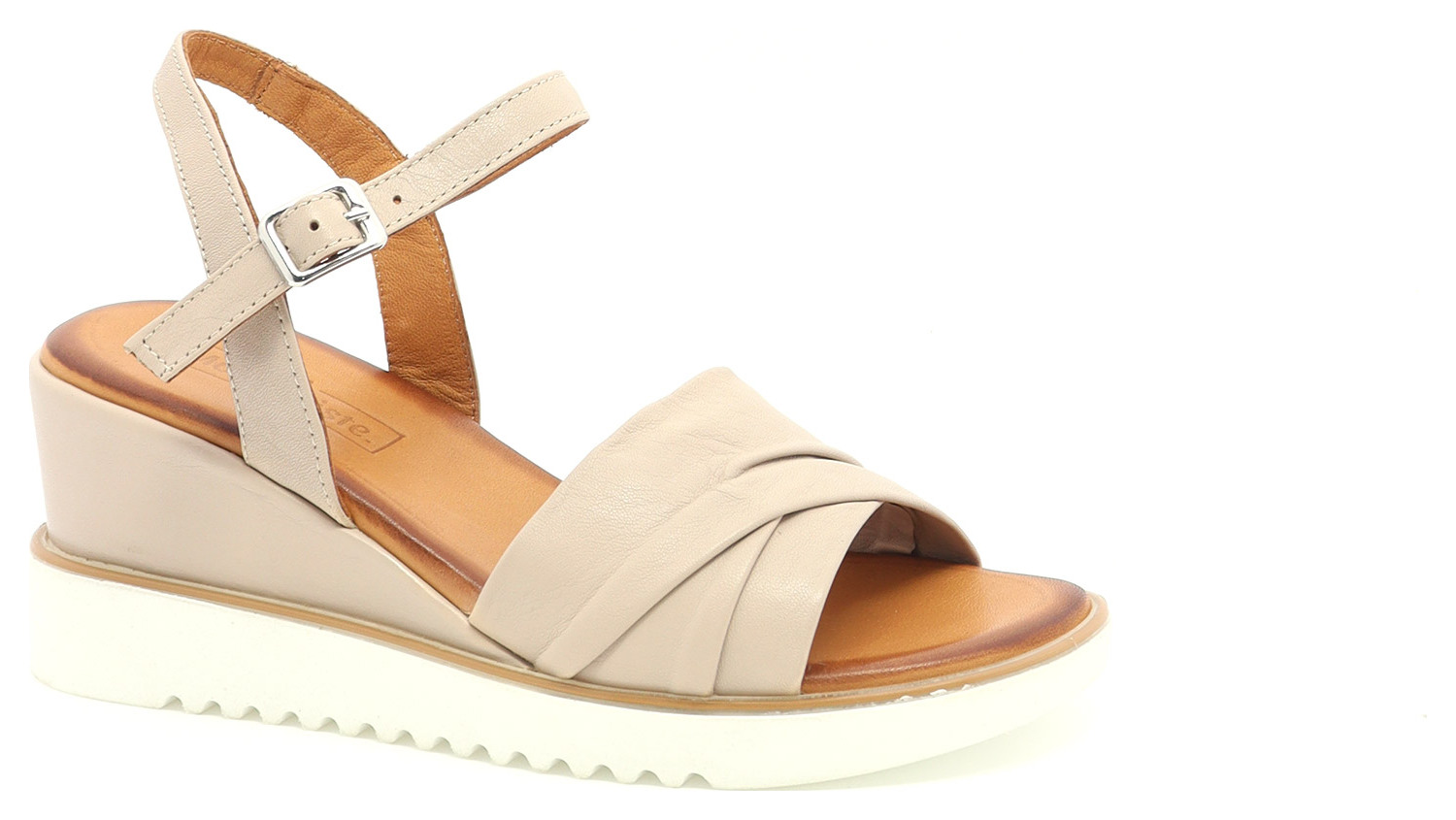 SANDALE SUR TALON COMPENSÉ DE 5 CM-91557