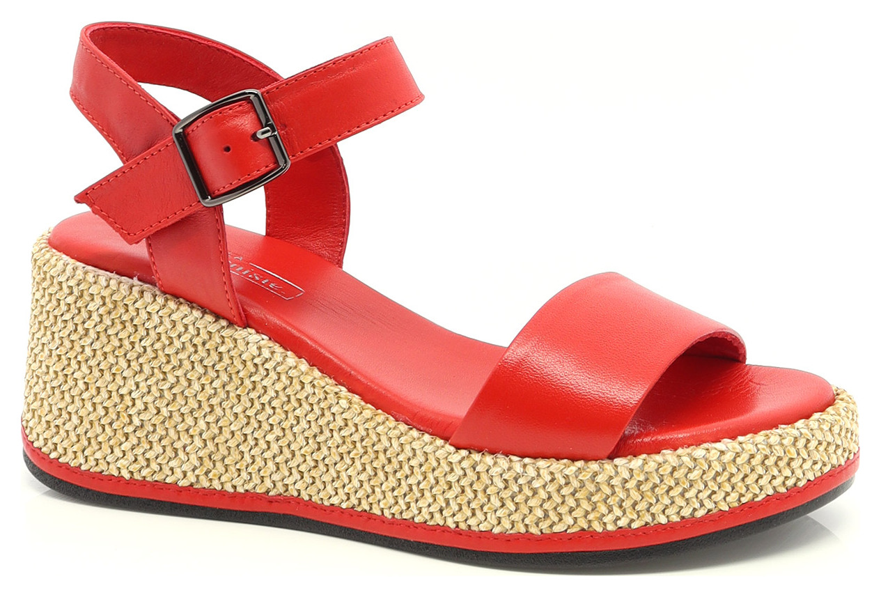 SANDALE SUR TALON COMPENSÉ-91598