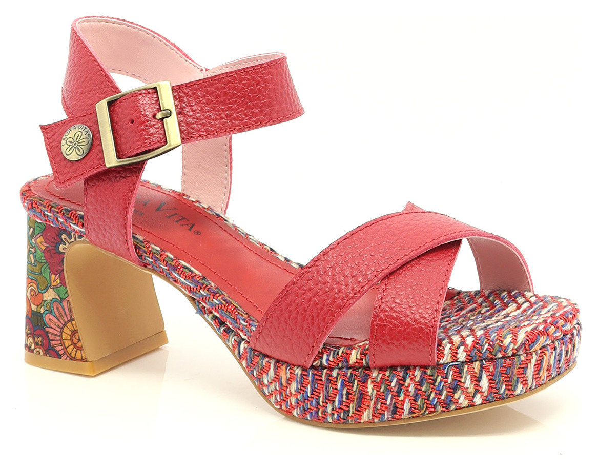 SANDALE SUR TALON BLOC-91678