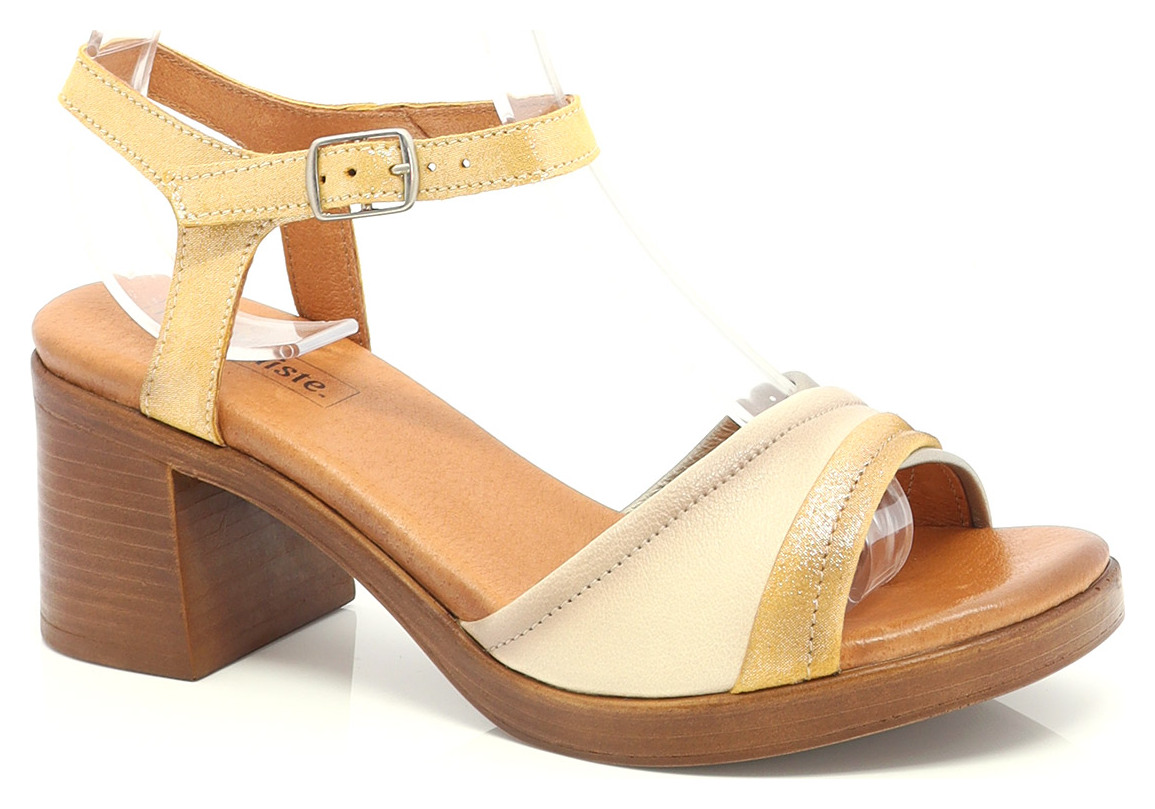 SANDALE SUR TALON BLOC-91793