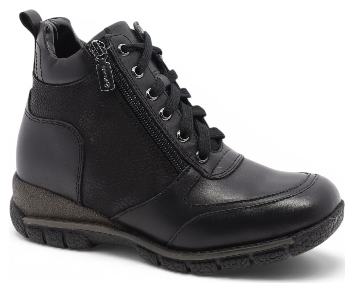 BOTTE 8'' LACÉE AVEC DEUX FERMOIRS DOUB-92559