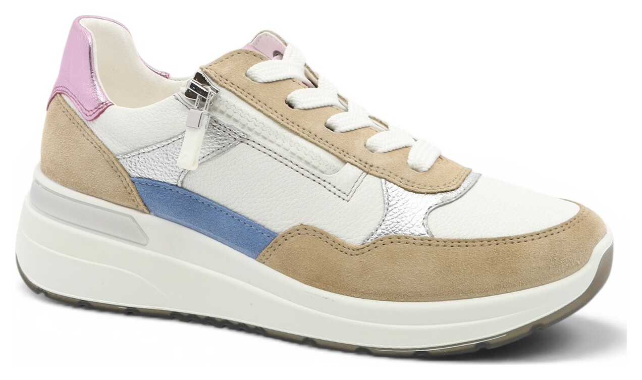 SOULIER LACÉ SUR SEMELLE COMPENSÉE-94227